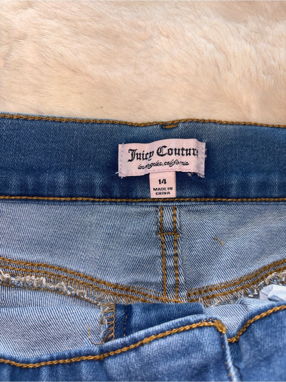 Juicy Couture Jean Shorts - Picture 2 of 3